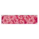 Cute Pink Sakura Flower Pattern Banner and Sign 4  x 1  Front