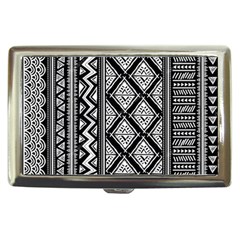 Tribal African Pattern Cigarette Money Case by Cowasu