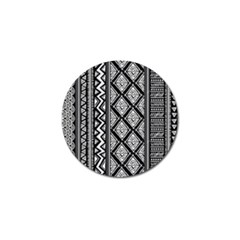 Tribal African Pattern Golf Ball Marker by Cowasu