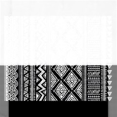 Tribal African Pattern Rectangular Jigsaw Puzzl by Cowasu