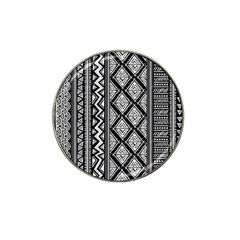 Tribal African Pattern Hat Clip Ball Marker (4 Pack) by Cowasu