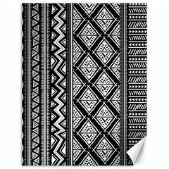 Tribal African Pattern Canvas 18  X 24  by Cowasu