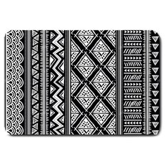 Tribal African Pattern Large Doormat by Cowasu