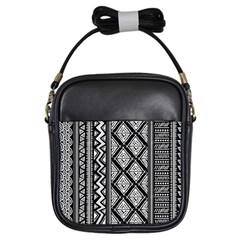 Tribal African Pattern Girls Sling Bag by Cowasu