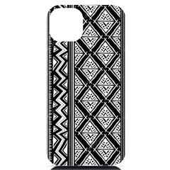 Tribal African Pattern Iphone 14 Plus Black Uv Print Case by Cowasu