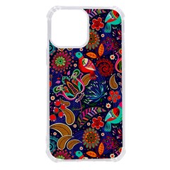 Pattern Colorful Bird Leaf Flower Iphone 13 Pro Max Tpu Uv Print Case