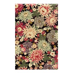 Japanese Flower Art Shower Curtain 48  X 72  (small)  by Cowasu