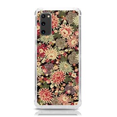 Japanese Flower Art Samsung Galaxy S20 6 2 Inch Tpu Uv Case by Cowasu