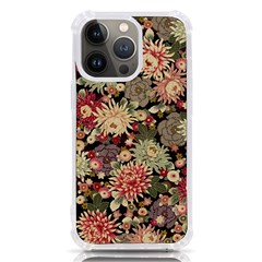 Japanese Flower Art Iphone 13 Pro Tpu Uv Print Case by Cowasu