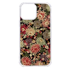 Japanese Flower Art Iphone 13 Pro Max Tpu Uv Print Case by Cowasu