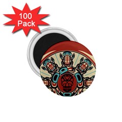 Skull Grateful Dead Phone Gratefuldead 1 75  Magnets (100 Pack)  by Cowasu