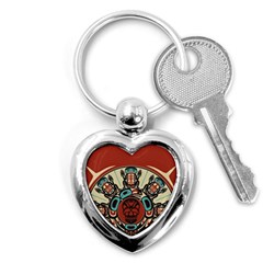 Skull Grateful Dead Phone Gratefuldead Key Chain (heart) by Cowasu