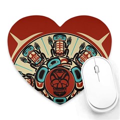 Skull Grateful Dead Phone Gratefuldead Heart Mousepad by Cowasu