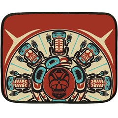 Skull Grateful Dead Phone Gratefuldead Fleece Blanket (mini) by Cowasu