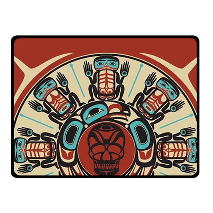 Skull Grateful Dead Phone Gratefuldead Fleece Blanket (Small)