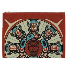 Skull Grateful Dead Phone Gratefuldead Cosmetic Bag (xxl) by Cowasu