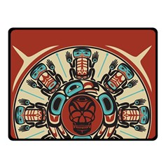 Skull Grateful Dead Phone Gratefuldead Two Sides Fleece Blanket (small) by Cowasu