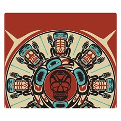 Skull Grateful Dead Phone Gratefuldead Two Sides Premium Plush Fleece Blanket (small) by Cowasu