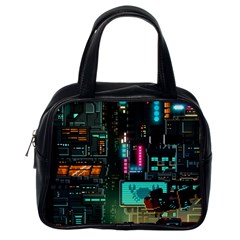 Video Game Pixel Art Classic Handbag (one Side) by Cowasu