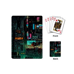 Video Game Pixel Art Playing Cards Single Design (mini) by Cowasu