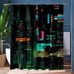 Video Game Pixel Art Shower Curtain 60  x 72  (Medium)  60 x72  Curtain