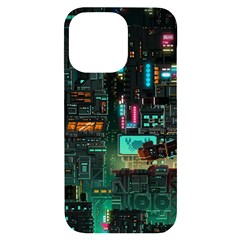 Video Game Pixel Art Iphone 14 Pro Max Black Uv Print Case