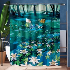 Psychedelic Adventure Shower Curtain 60  X 72  (medium)  by Cowasu