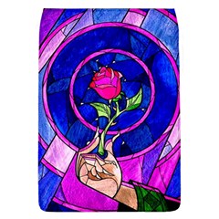 Stained Glass Rose Removable Flap Cover (l) by Cowasu