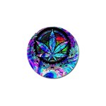 Cannabis Psychedelic Golf Ball Marker (10 pack) Front