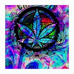 Cannabis Psychedelic Medium Glasses Cloth (2 Sides) by Cowasu