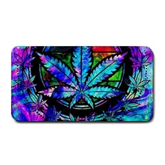 Cannabis Psychedelic Medium Bar Mat by Cowasu