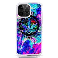 Cannabis Psychedelic Iphone 14 Pro Max Tpu Uv Print Case