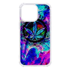 Cannabis Psychedelic Iphone 13 Pro Tpu Uv Print Case