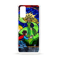 Beauty Stained Glass Rose Samsung Galaxy S20 6 2 Inch Tpu Uv Case by Cowasu