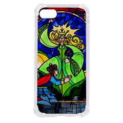 Beauty Stained Glass Rose Iphone Se by Cowasu