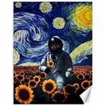 Starry Surreal Psychedelic Astronaut Space Canvas 18  x 24  17.8 x23.08  Canvas - 1