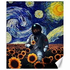 Starry Surreal Psychedelic Astronaut Space Canvas 20  X 24  by Cowasu