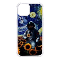 Starry Surreal Psychedelic Astronaut Space Iphone 14 Tpu Uv Print Case