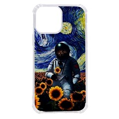 Starry Surreal Psychedelic Astronaut Space Iphone 13 Pro Max Tpu Uv Print Case by Cowasu