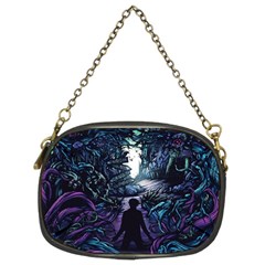 Horror Psychedelic Art Chain Purse (two Sides) by Cowasu