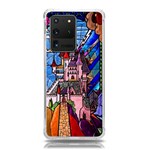 Beauty Stained Glass Castle Building Samsung Galaxy S20 Ultra 6.9 Inch TPU UV Case Front