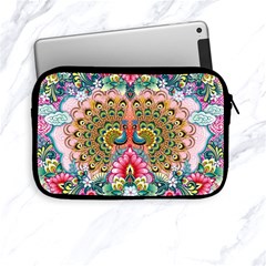 Pink Peacock Bird Pattern Texture Apple Ipad Mini Zipper Cases by Cowasu