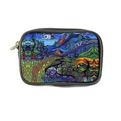 Psychedelic Landscape Coin Purse by Cowasu