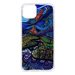 Psychedelic Landscape iPhone 14 Plus TPU UV Print Case Front