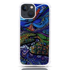 Psychedelic Landscape Iphone 13 Mini Tpu Uv Print Case