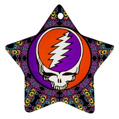 Gratefuldead Grateful Dead Pattern Ornament (star) by Cowasu