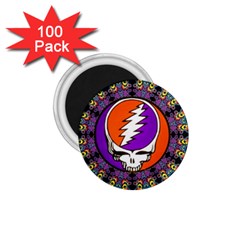 Gratefuldead Grateful Dead Pattern 1 75  Magnets (100 Pack)  by Cowasu