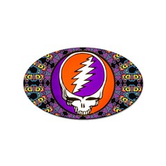 Gratefuldead Grateful Dead Pattern Sticker (oval) by Cowasu