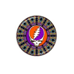 Gratefuldead Grateful Dead Pattern Hat Clip Ball Marker (4 Pack) by Cowasu