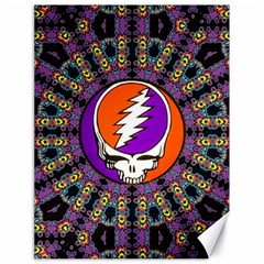 Gratefuldead Grateful Dead Pattern Canvas 18  X 24  by Cowasu